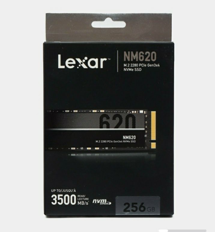 Ssd noutbuk uchun Lexar NVMe m.2 256GB