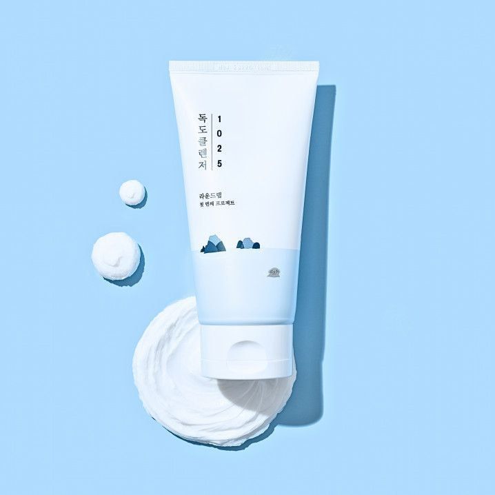 Мягкая пенка для умывания с морской водой Round Lab 1025 Dokdo Cleanser Мягкая пенка для умывания с морской водой Round Lab 1025 Dokdo Cleanser