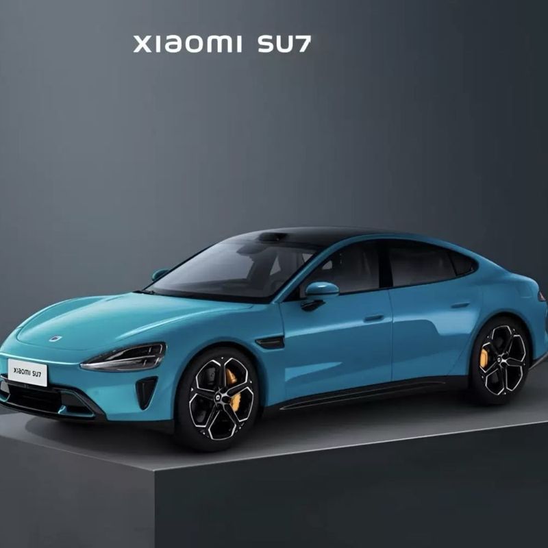 Коллекционная модель авто Xiaomi SU7 1:18 Коллекционная модель авто Xiaomi SU7 1:18