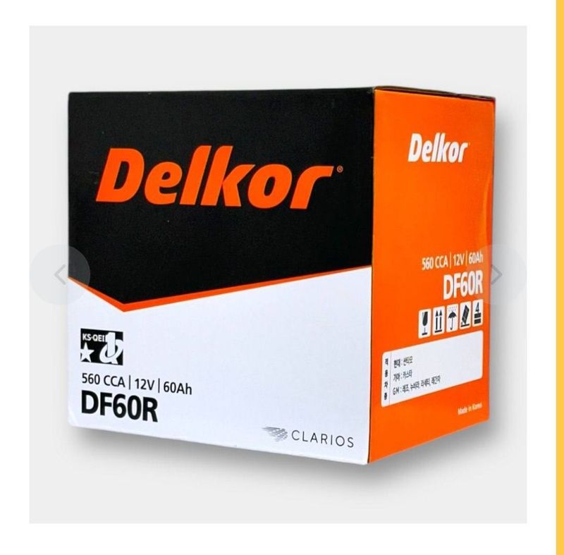 Delkor 60R lacetti gentra uchun akkumlyator yangi Delkor 60R lacetti gentra uchun akkumlyator yangi