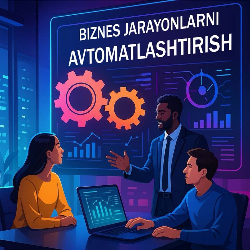 Bizneslarni avtomatlashtirish.- автомотизации бизнеса Bizneslarni avtomatlashtirish.- автомотизации бизнеса
