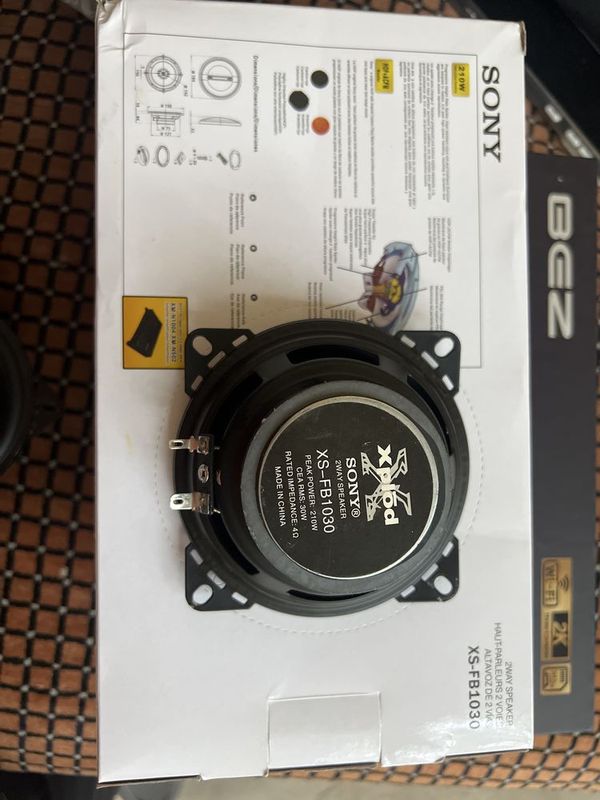 SONY Калонки Для авто Акустические 10см SONY Калонки Для авто Акустические 10см