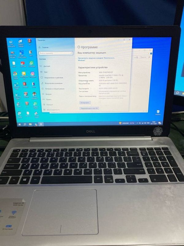 Noutbuk DELL P75F 250$