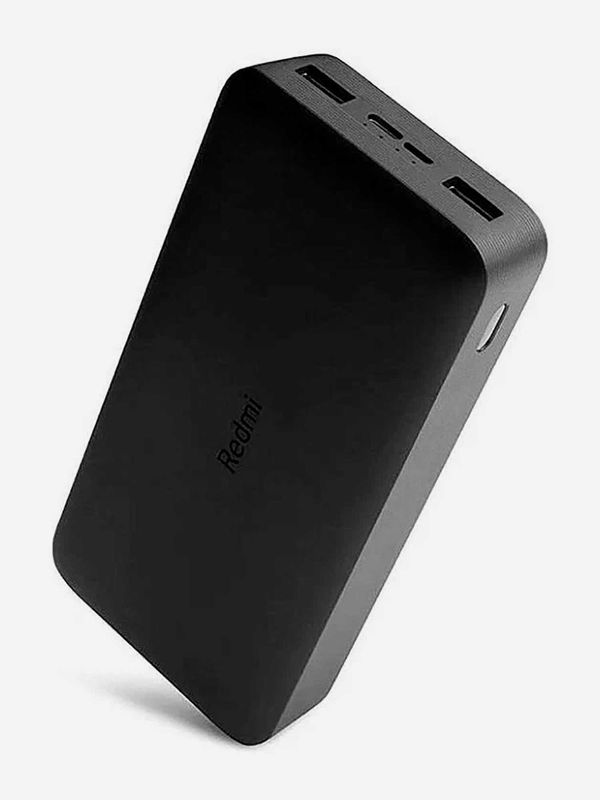 Внешний аккумулятор Redmi Power Bank 20000 mAh (черный)