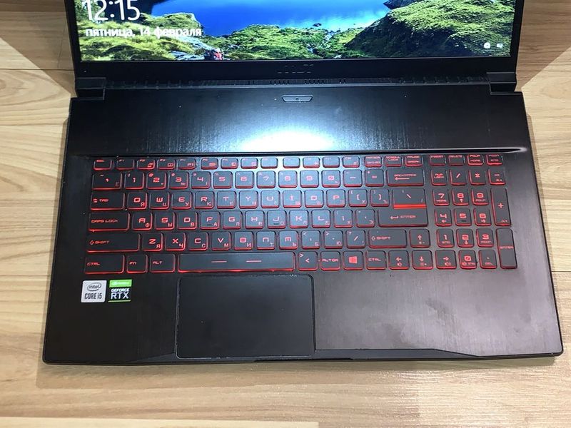 Ноутбук игровой MSI GF75 rtx 3050 i5 8gb