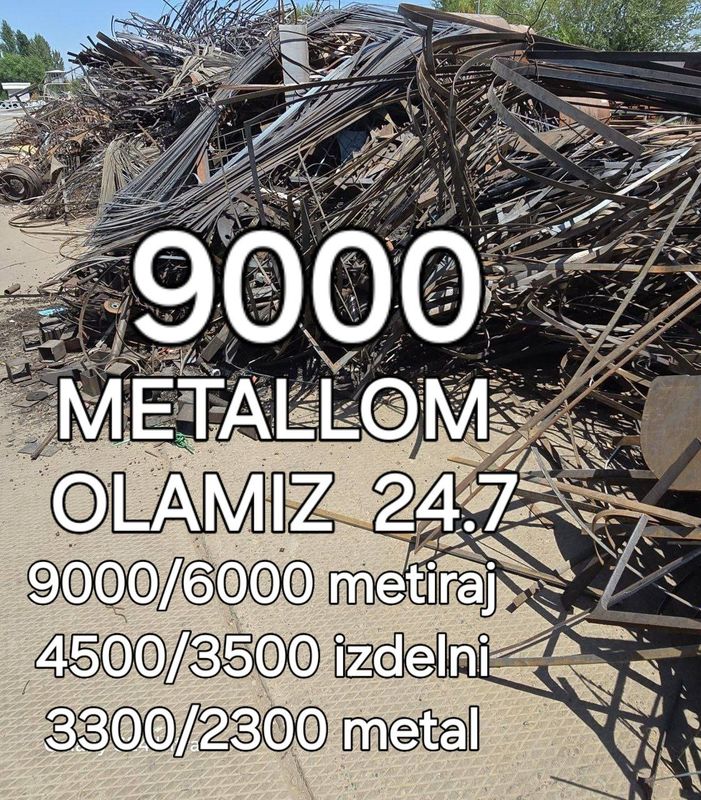 9000 Sum metallom б/у металлом оламиз металлолом б/у metalom 9000 Sum metallom б/у металлом оламиз металлолом б/у metalom