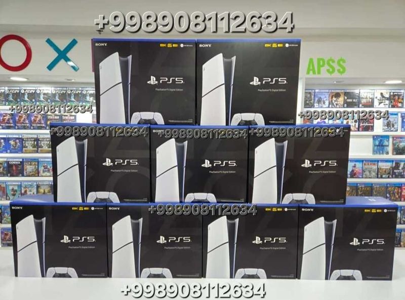 Playstation 5 PS5 Slim New Top с играми оптом Playstation 5 PS5 Slim New Top с играми оптом