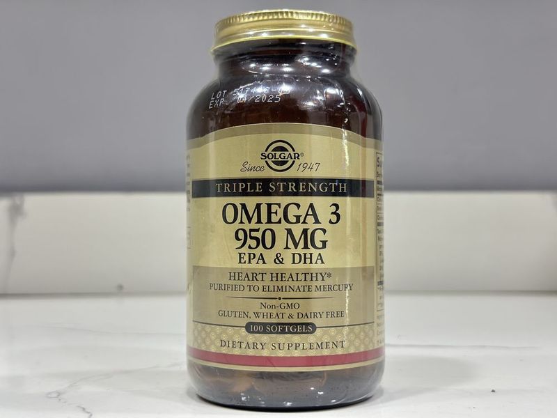 Solgar omega 3 950mg 100softgels