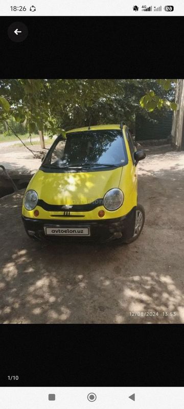Matiz 2009 sotiladi Matiz 2009 sotiladi