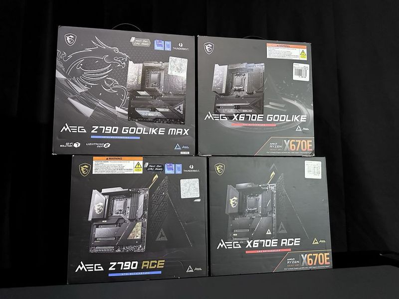 MSI MEG Z790 GodLike MAX | MSI MEG Z790 Ace | MSI MEG X670E Ace