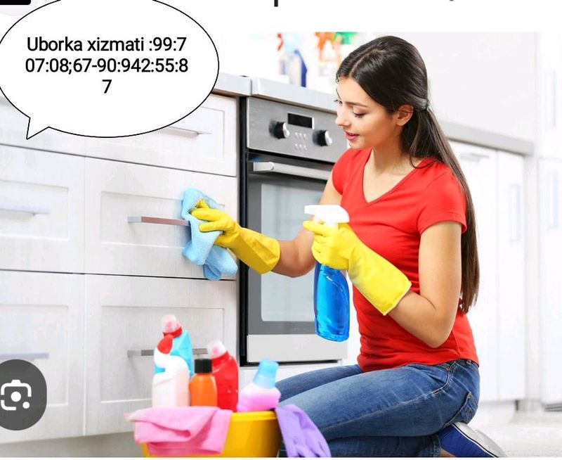 uy uborkaga chiqamiza bemalol murojat qilishing