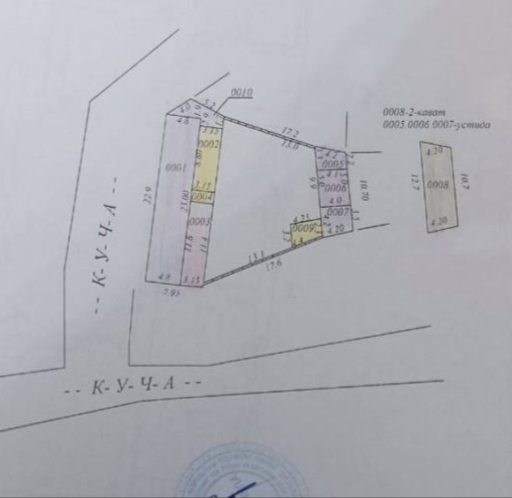 Земля 5 соток Новомосковская. Угловой участок