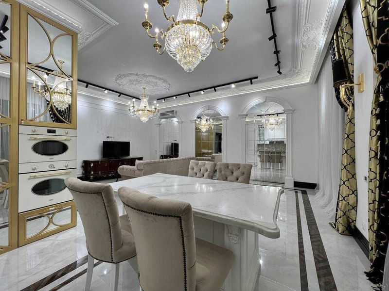 Mirabad Avenue 2 комнатная 70м2 Люкс ремонт в стиле Классика Mirabad Avenue 2 комнатная 70м2 Люкс ремонт в стиле Классика