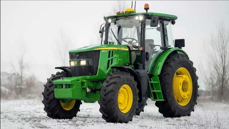 John Deere 6140B Traktor harid qilsangiz 3 korpus plug sovg'aga