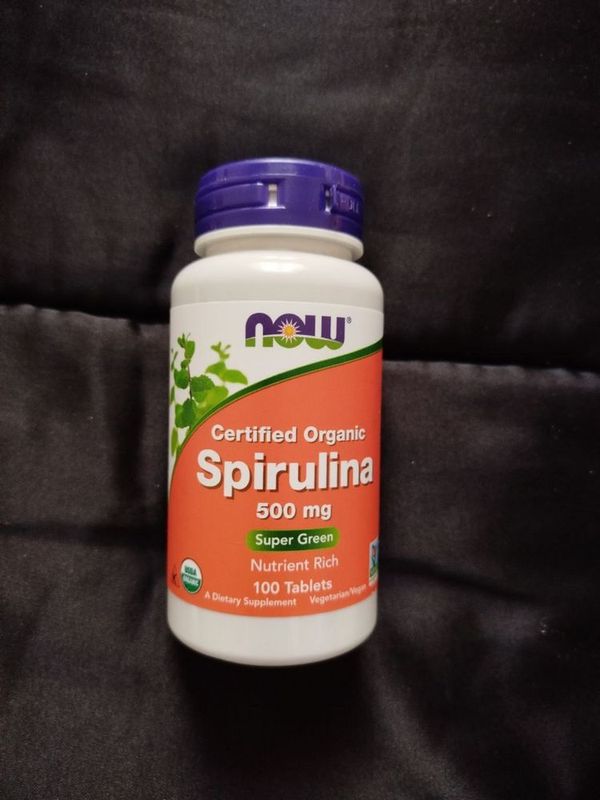 Spiruluna 500mg Now Foods