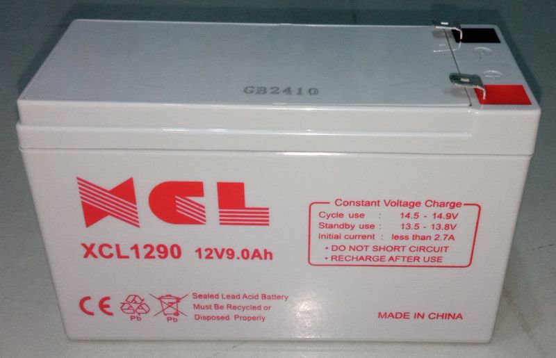 Аккумулятор XCL 12v 9a. Аккумулятор XCL 12v 9a.