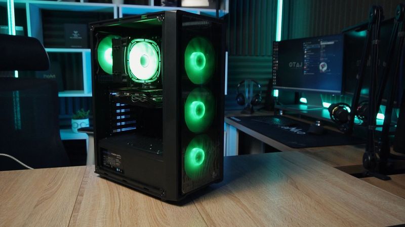 Янги! Новый! H610+i5 12400F+16Gb+RX580 Янги! Новый! H610+i5 12400F+16Gb+RX580