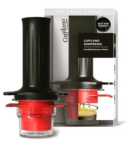 Ручная эспрессо кофеварка, Кофе-Пресс Cafflano Kompresso (60 мл) Ручная эспрессо кофеварка, Кофе-Пресс Cafflano Kompresso (60 мл)
