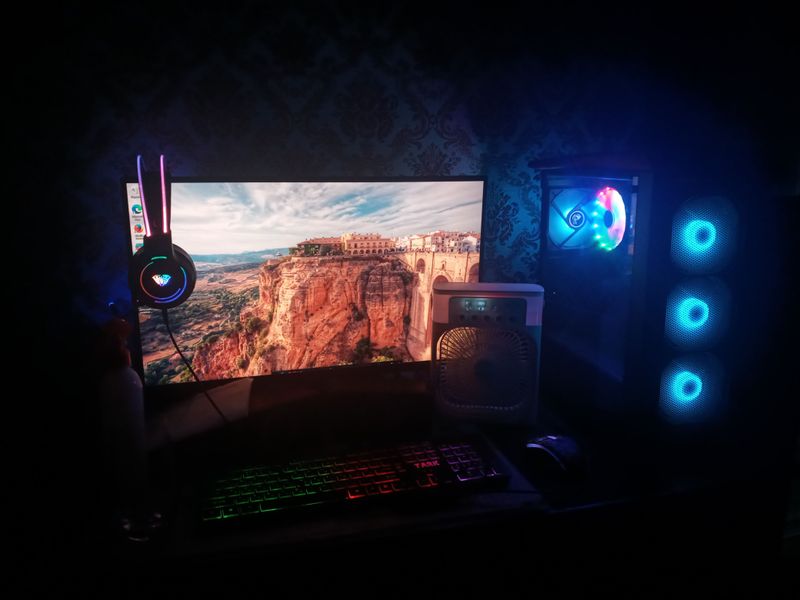 Компьютерный набор для офиса и игр i5-2400/8GB/SSD