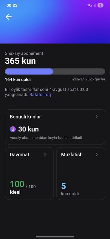 1Fit oyiga 195 000 so'm 1Fit oyiga 195 000 so'm