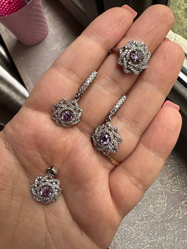Серебро комплект 925 Серебро комплект 925