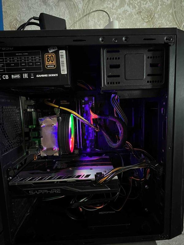 Бюджетный игровой кейс I5 16Gb DDR4 RX 570 4Gb SSD 512GB 650W Бюджетный игровой кейс I5 16Gb DDR4 RX 570 4Gb SSD 512GB 650W