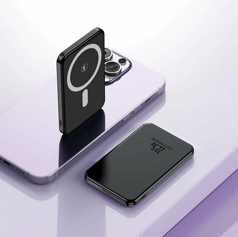 Повербанк MagSafe для iPhone 10000 mAh 22.5 Ватт, Повербанк MagSafe для iPhone 10000 mAh 22.5 Ватт,