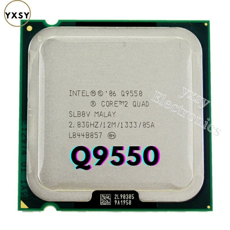 Q9550 2.8ghz 4 yadro, ideal holatda