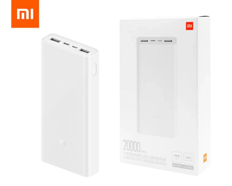 Powebank Xiaomi 3 20000mah 18W оригинал Powebank Xiaomi 3 20000mah 18W оригинал