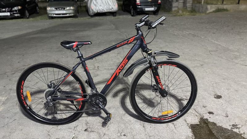 XDS Hacker MTB — disk tormoz, amortizator XDS Hacker MTB — disk tormoz, amortizator