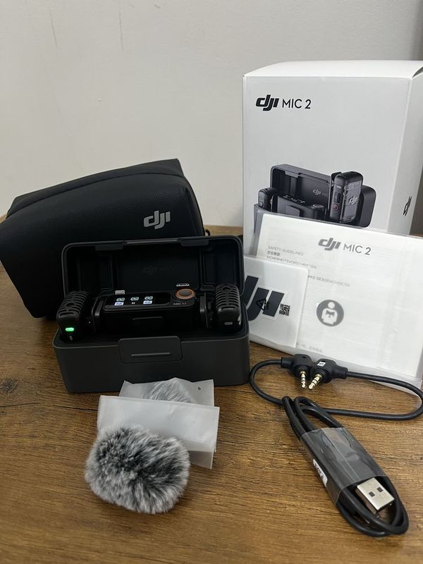 Dji mic 2 беспроводной петличный микрофон