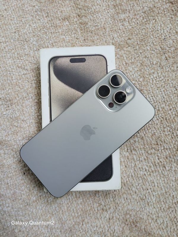 iPhone 15 Pro Max 256GB Natural Titanium (ZAA, 2 ta SIM-karta) iPhone 15 Pro Max 256GB Natural Titanium (ZAA, 2 ta SIM-karta)