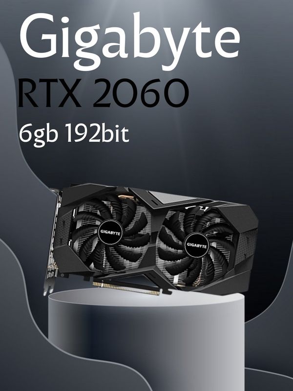 Gigabyte Rtx2060 6gb yangi(oem)