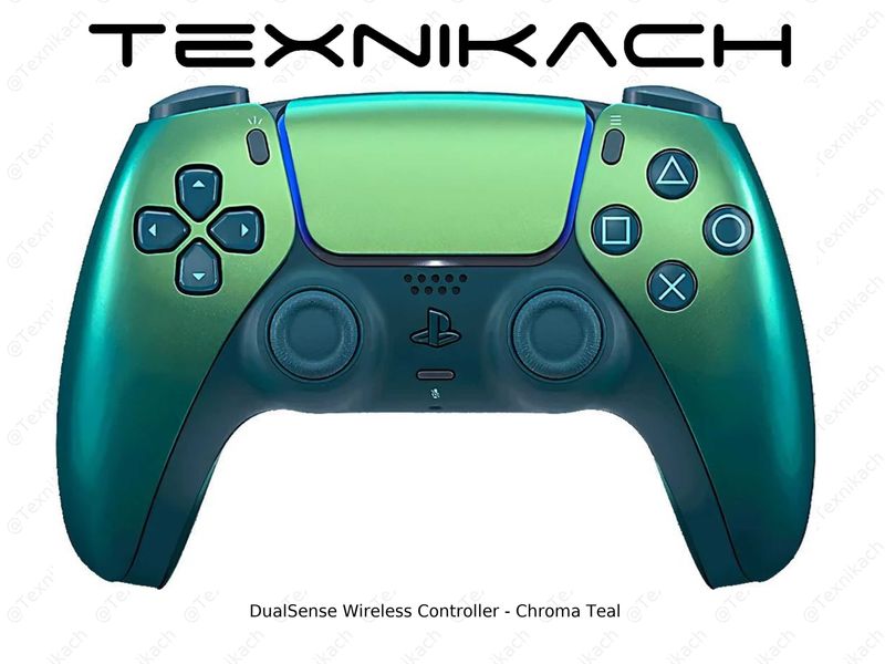 Новый • DualSense Wireless Controller - Chroma Teal • Доставка Новый • DualSense Wireless Controller - Chroma Teal • Доставка