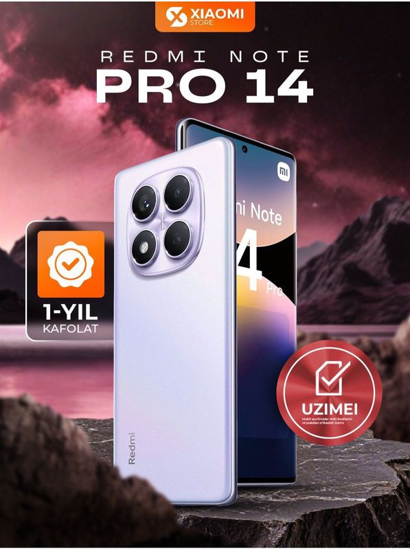 Redmi note 14 pro 8/256gb Redmi note 14 pro 8/256gb