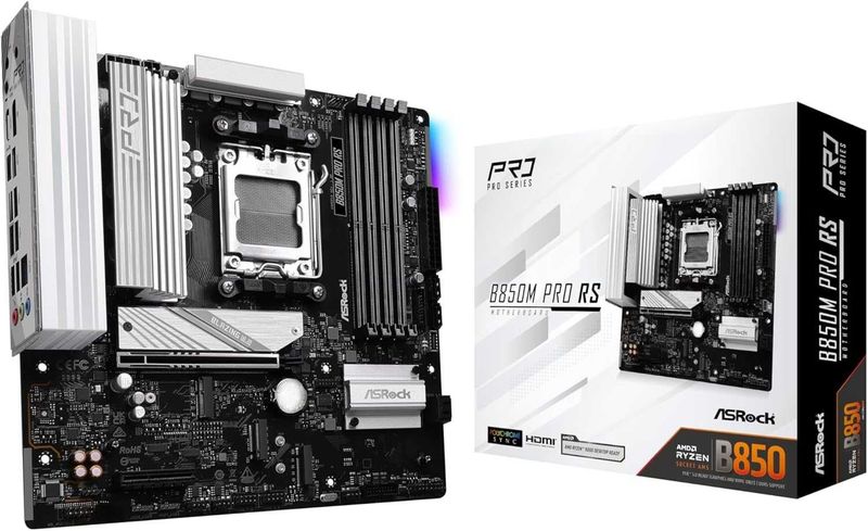 ASRock AMD AM5 B850M Pro RS