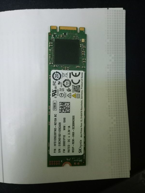 SSD M2 128 gb корейский