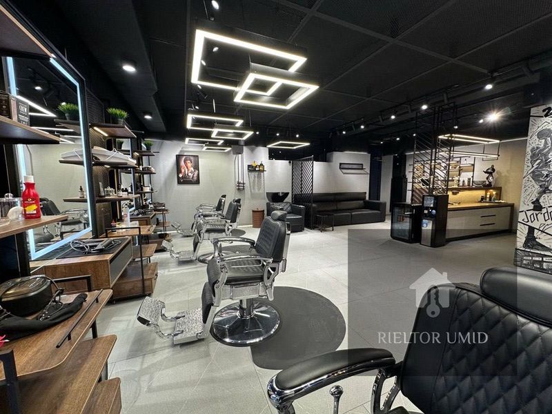 Готовый бизнес BARBERSHOP NRG Mirzo-Ulugbek ул Сайрам 120м2 БИЙ