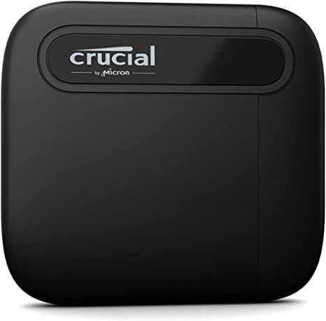 Портативный SSD, Portable SSD - Crucial X6 4TB – Up to 800MB/s