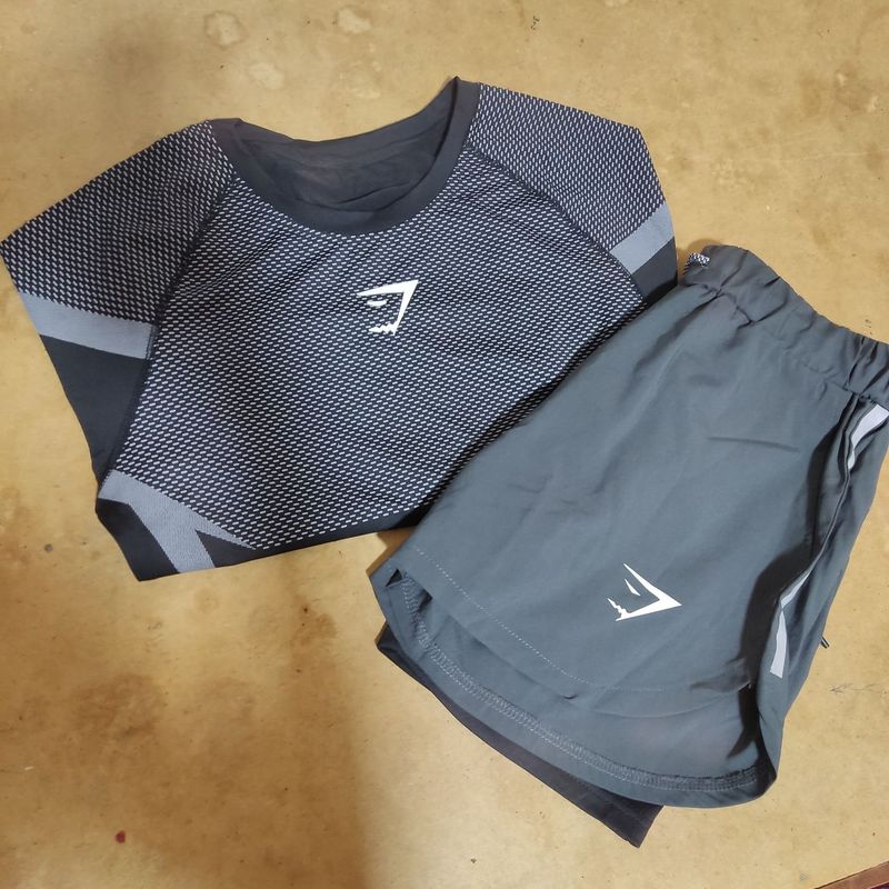Рашгард Gymshark Onix + шортики Рашгард Gymshark Onix + шортики