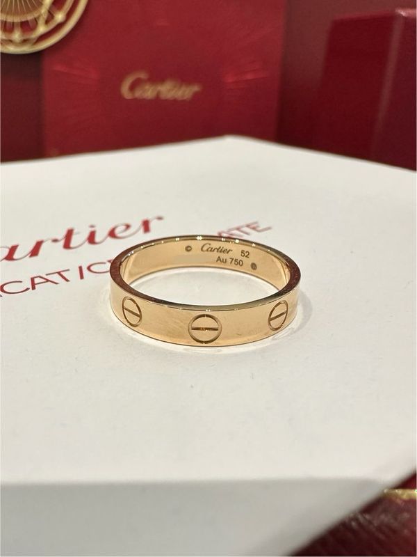 NEW Кольцо Cartier LOVE Small Model B408520