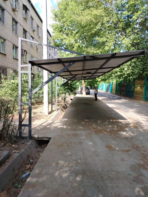 Автонавес из металла Автонавес из металла