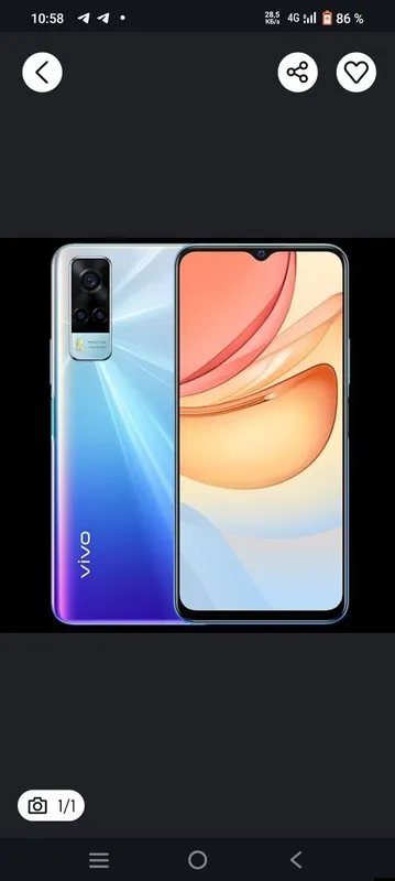 Vivo Y53s karopka. Dokument