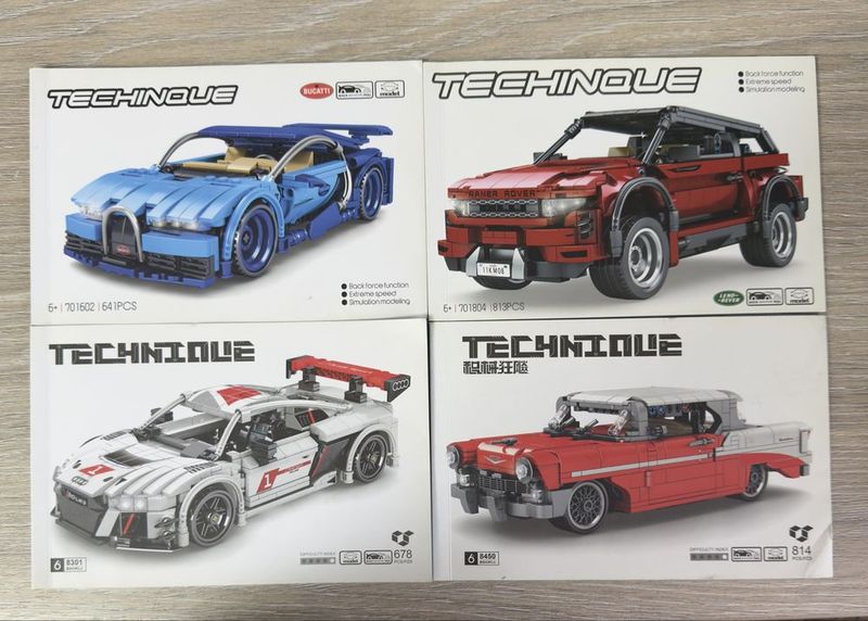Lego наборы машин TECHINQUE Lego наборы машин TECHINQUE
