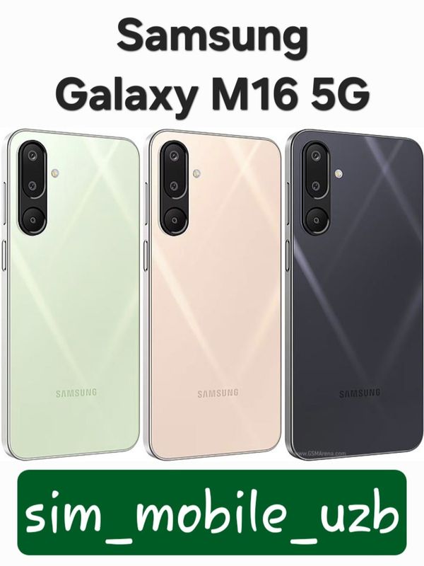 Samsung Galaxy M16 5G 2025 New Super Skidka+Garantiya+Dastavka