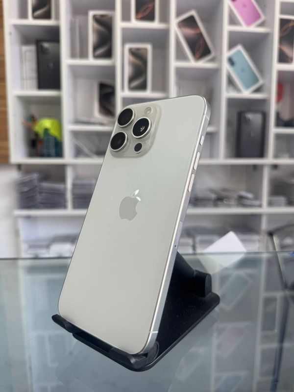 iPhone 15 Pro Max, 91 yomks, 256 tali, Silver
