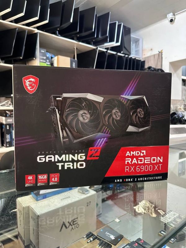Msi gaming z trio RX6900XT PCIe 4.0 4K UHD 16GB Msi gaming z trio RX6900XT PCIe 4.0 4K UHD 16GB