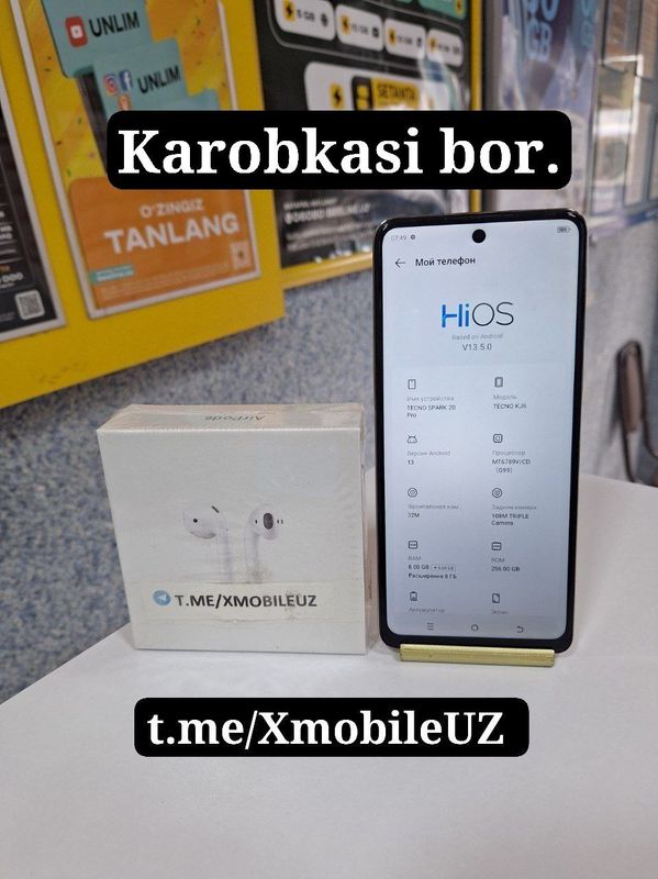 Tecno Spark 20 Pro 16/256GB Tecno Spark 20 Pro 16/256GB