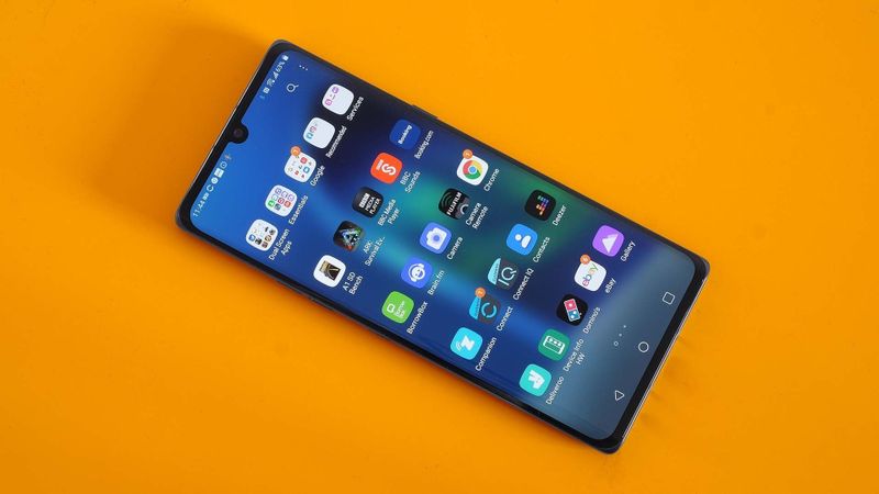 lg velvet 5g black