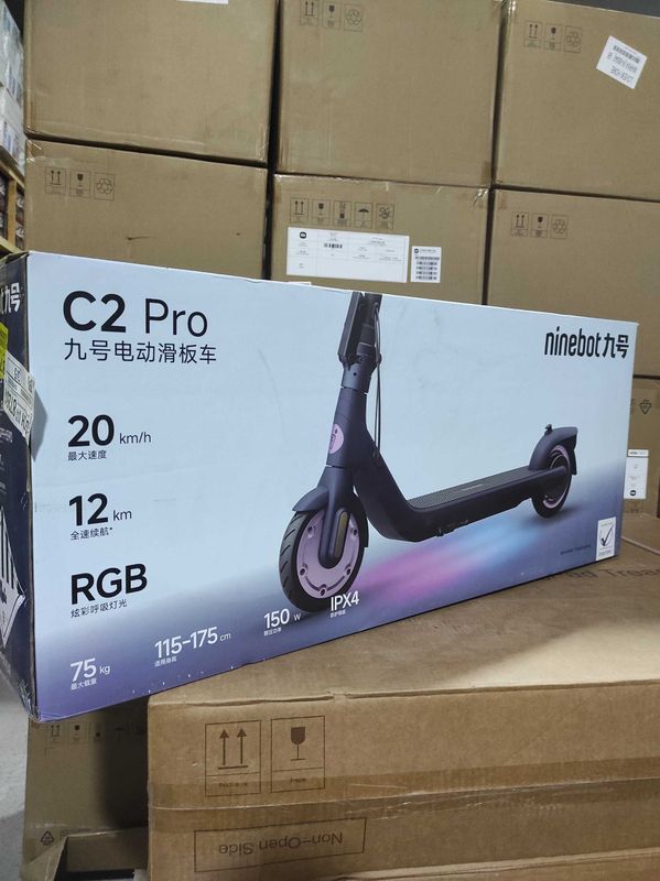 Ninebot eKickScooter C2 Pro (розовый) — Детский электросамокат Ninebot eKickScooter C2 Pro (розовый) — Детский электросамокат